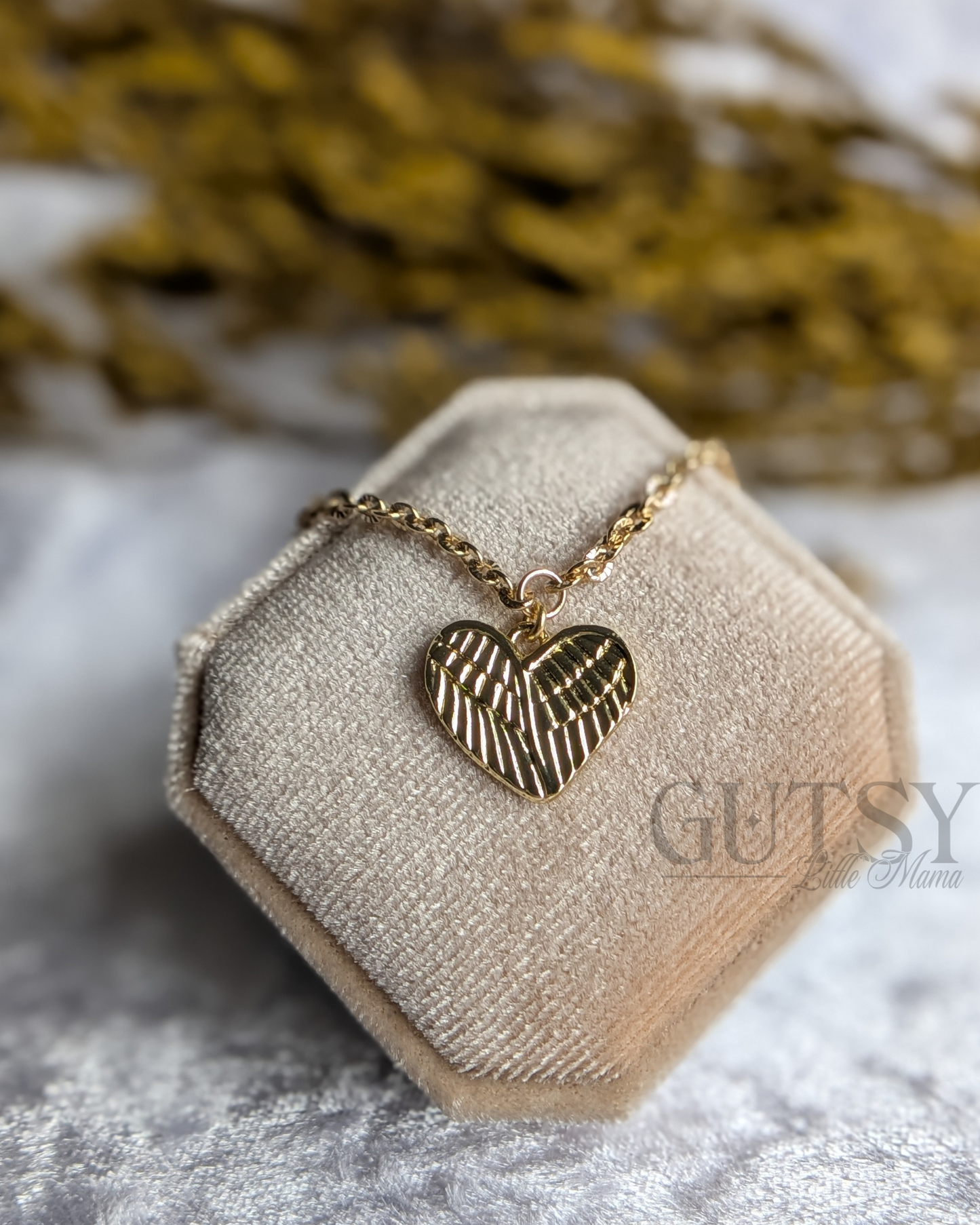 The Raven Wing Heart Necklace - The Ravenhood®