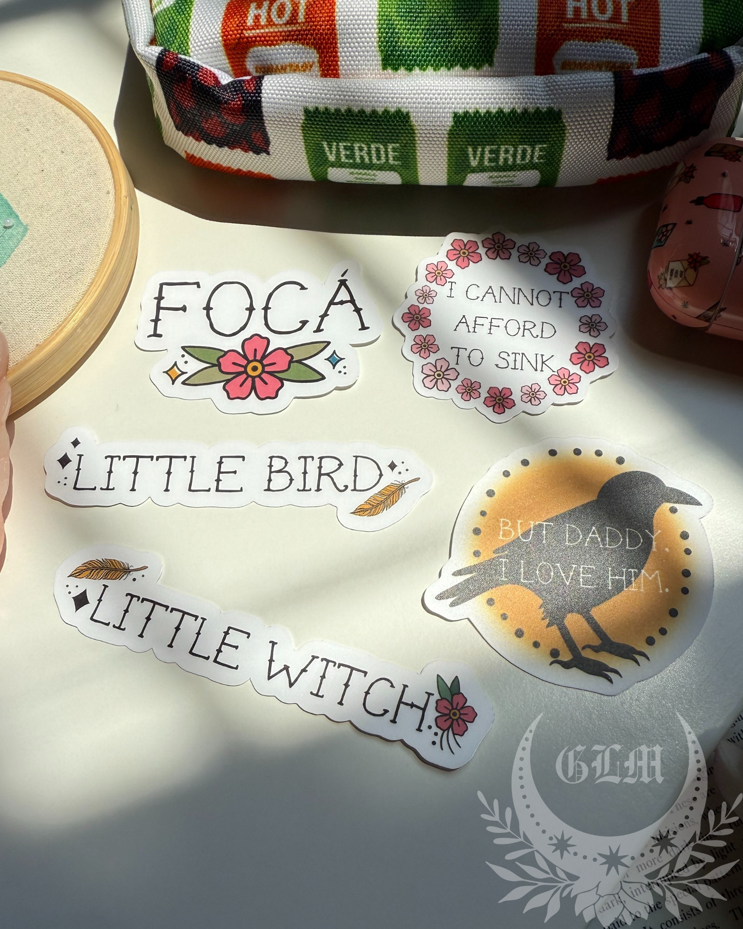 Kingdom of Crows Stickers
