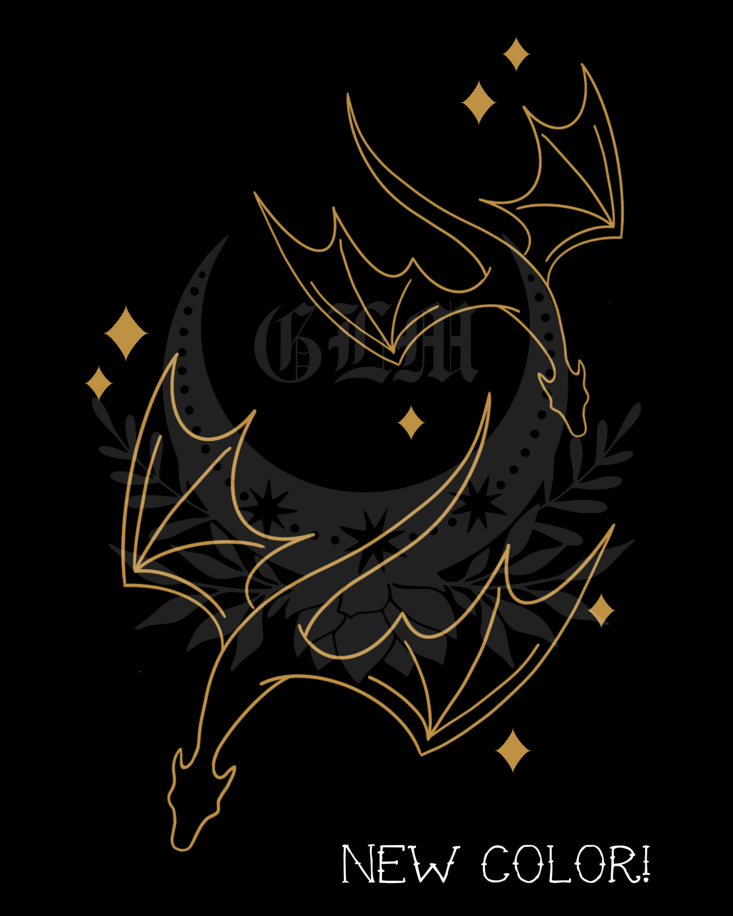 Mother of Dragons Gold/Black Crew