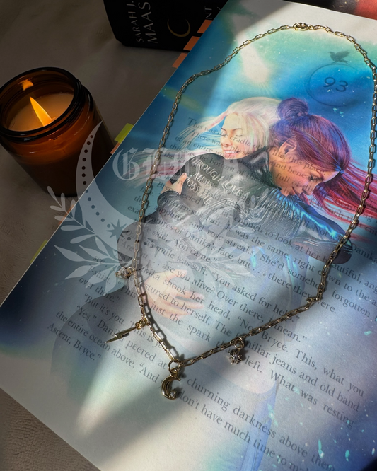 Crescent City Fae & Fantasy Charm Necklace