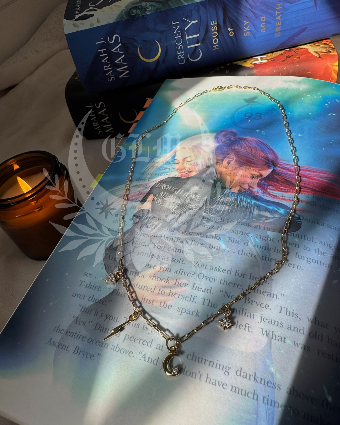 Crescent City Fae & Fantasy Charm Necklace