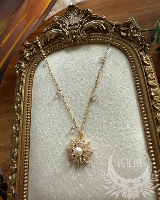 Queen Malina Plated Prisoner Necklace
