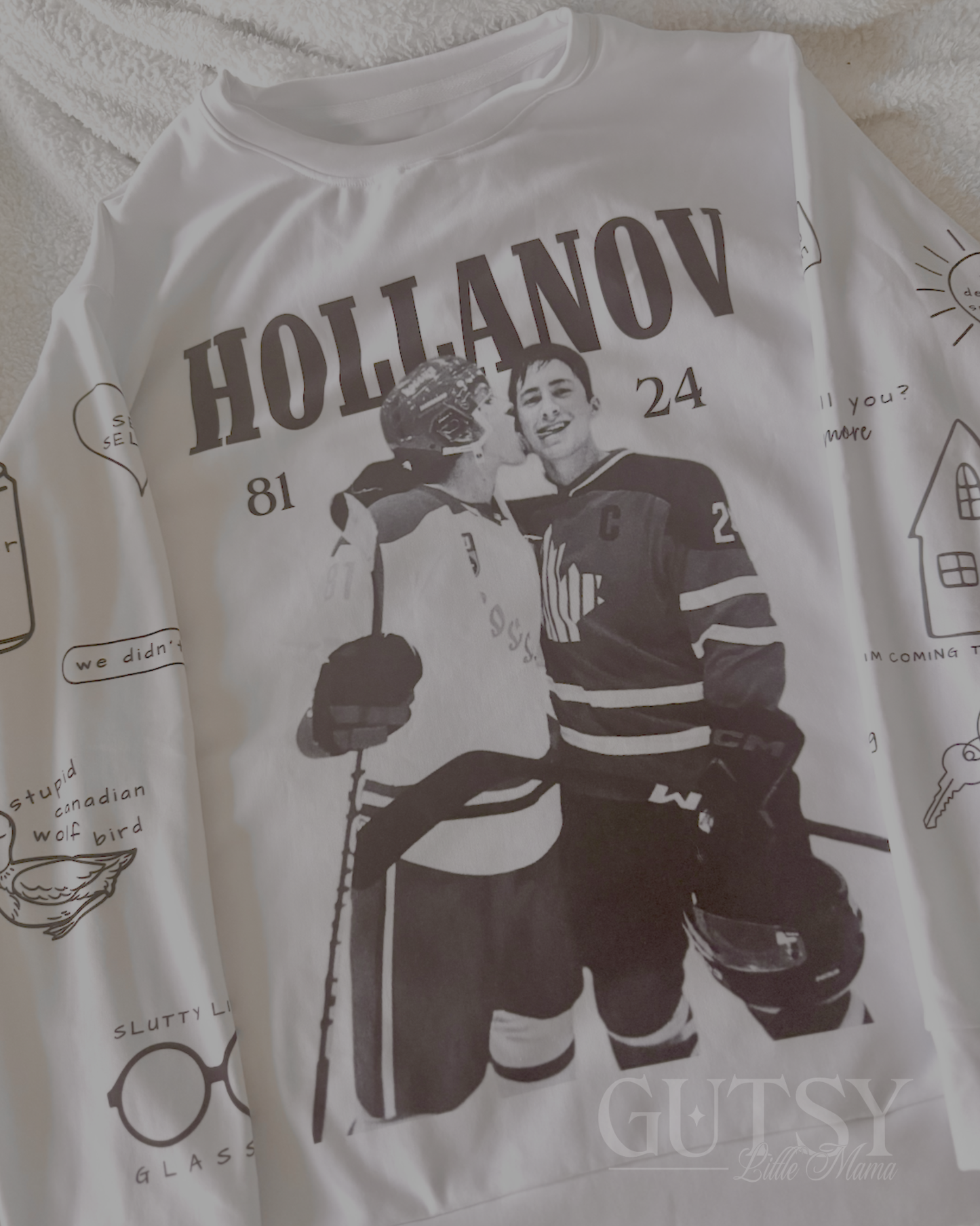 Hollanov Flash Sleeve Crew