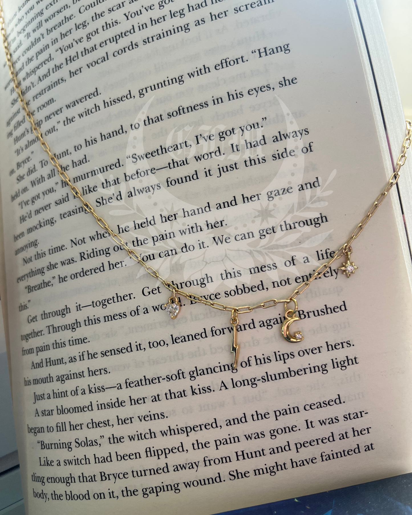 Crescent City Fae & Fantasy Charm Necklace