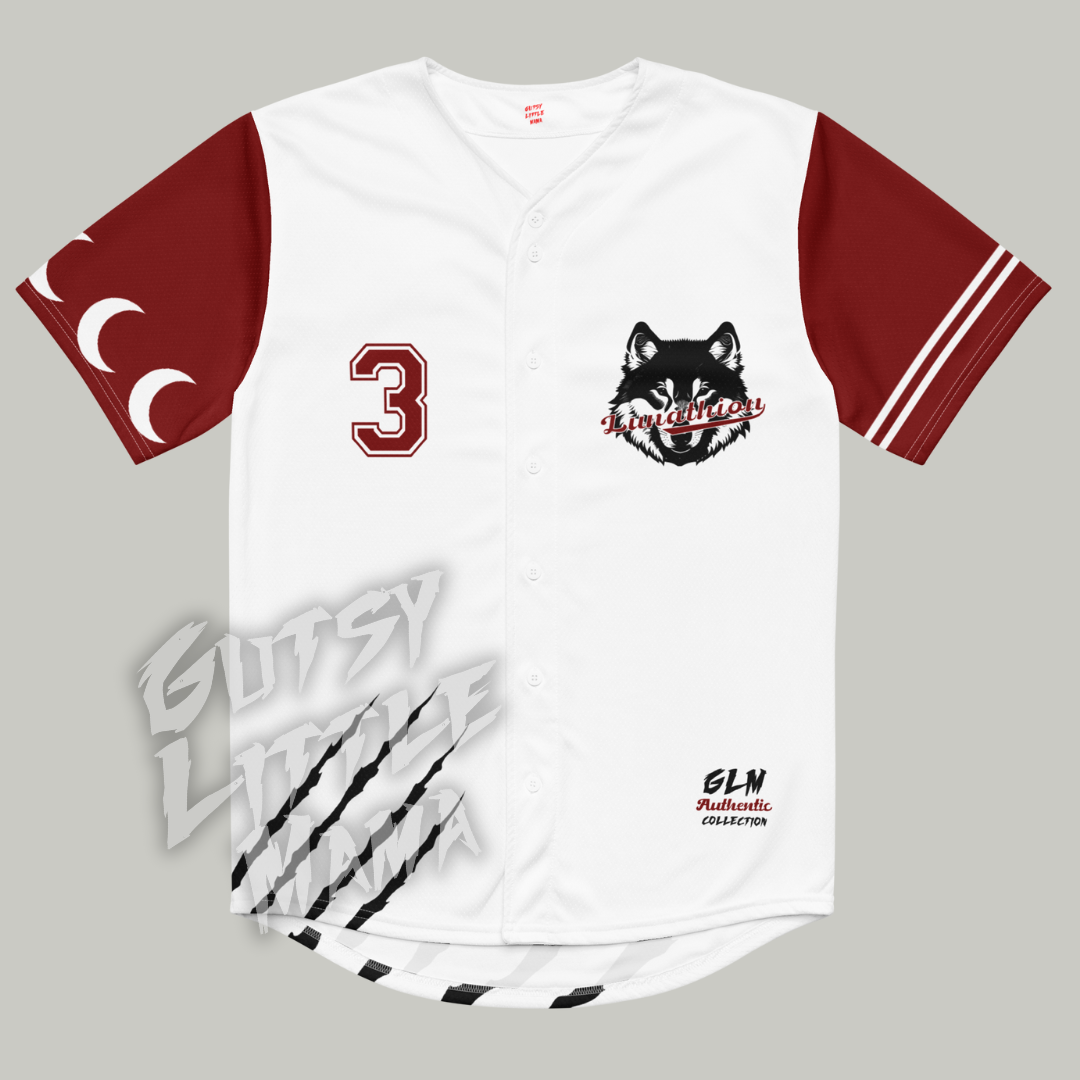 Lunathion Wolves Baseball Jersey