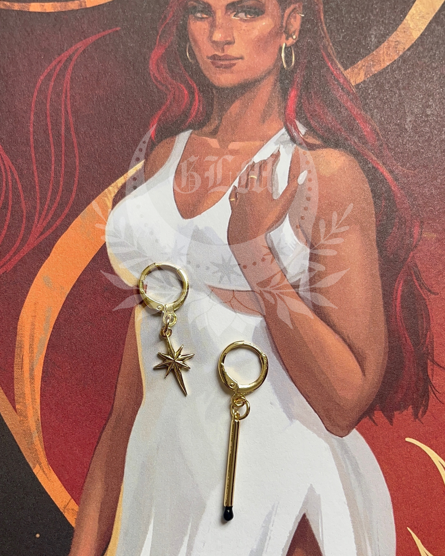 Light It Up Crescent City Gold-Filled Earrings