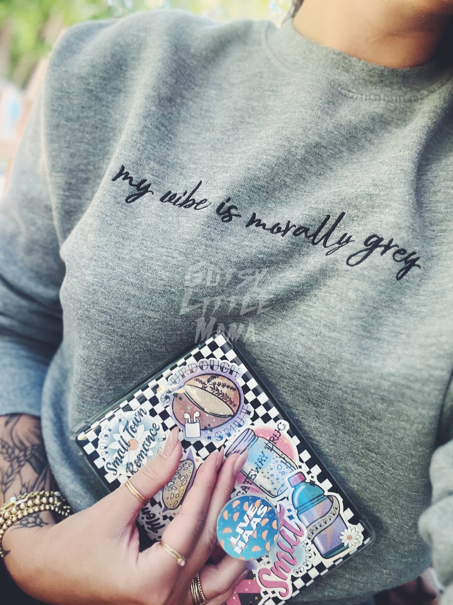 Morally Grey Luxe Sweatshirt