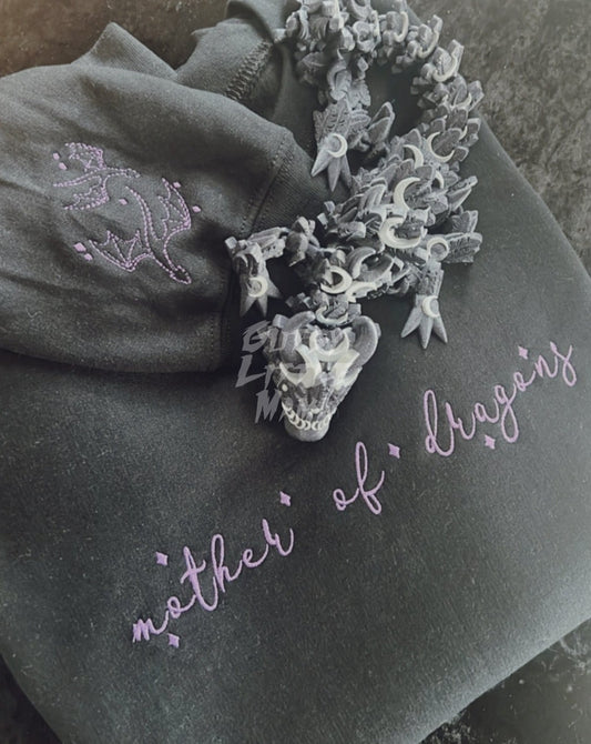 Mother of Dragons Purple/Black Crew