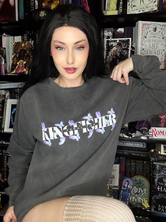 Feral For Kingfisher Comfort Colors Crew