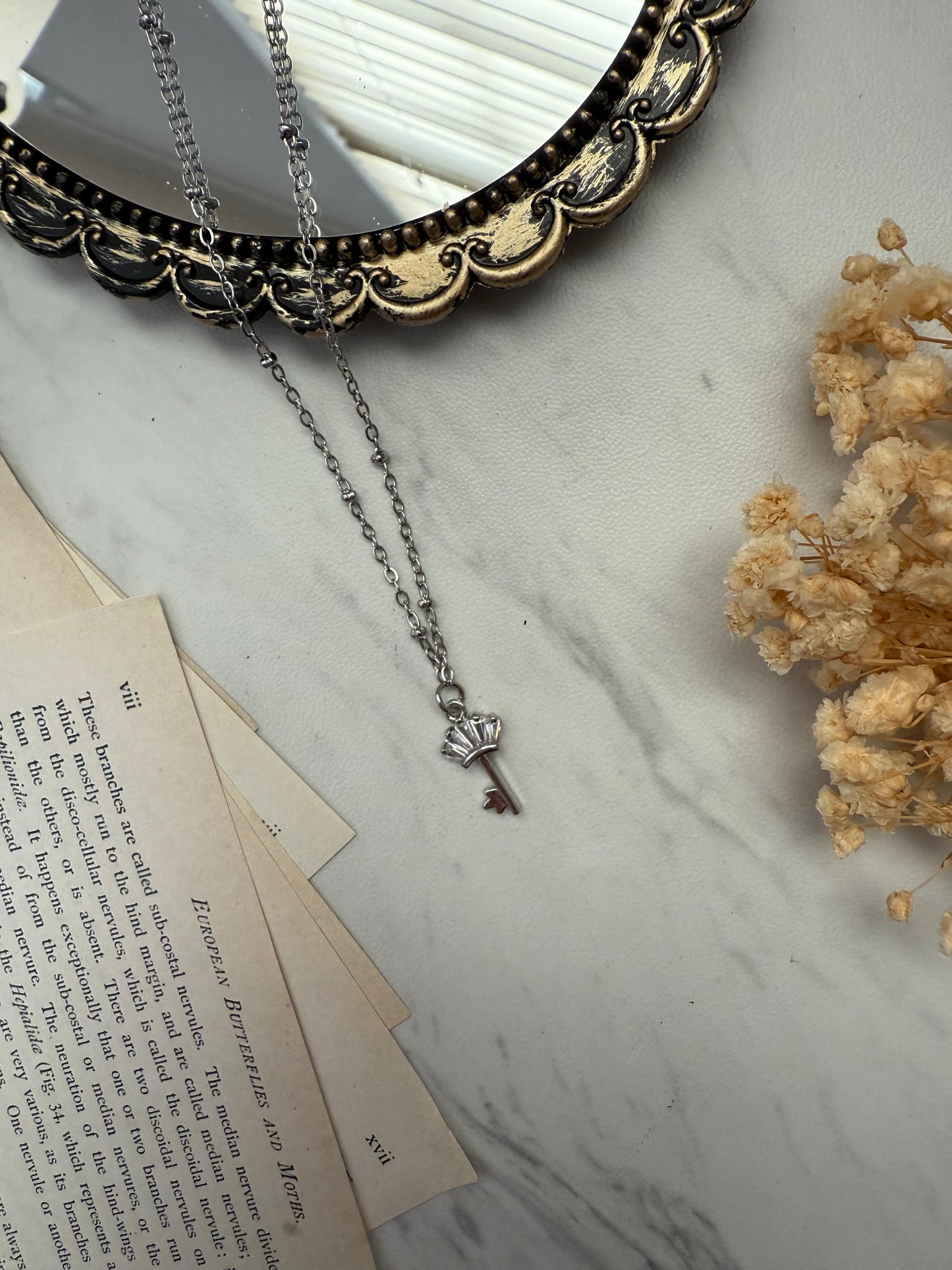 Silver My King Necklace