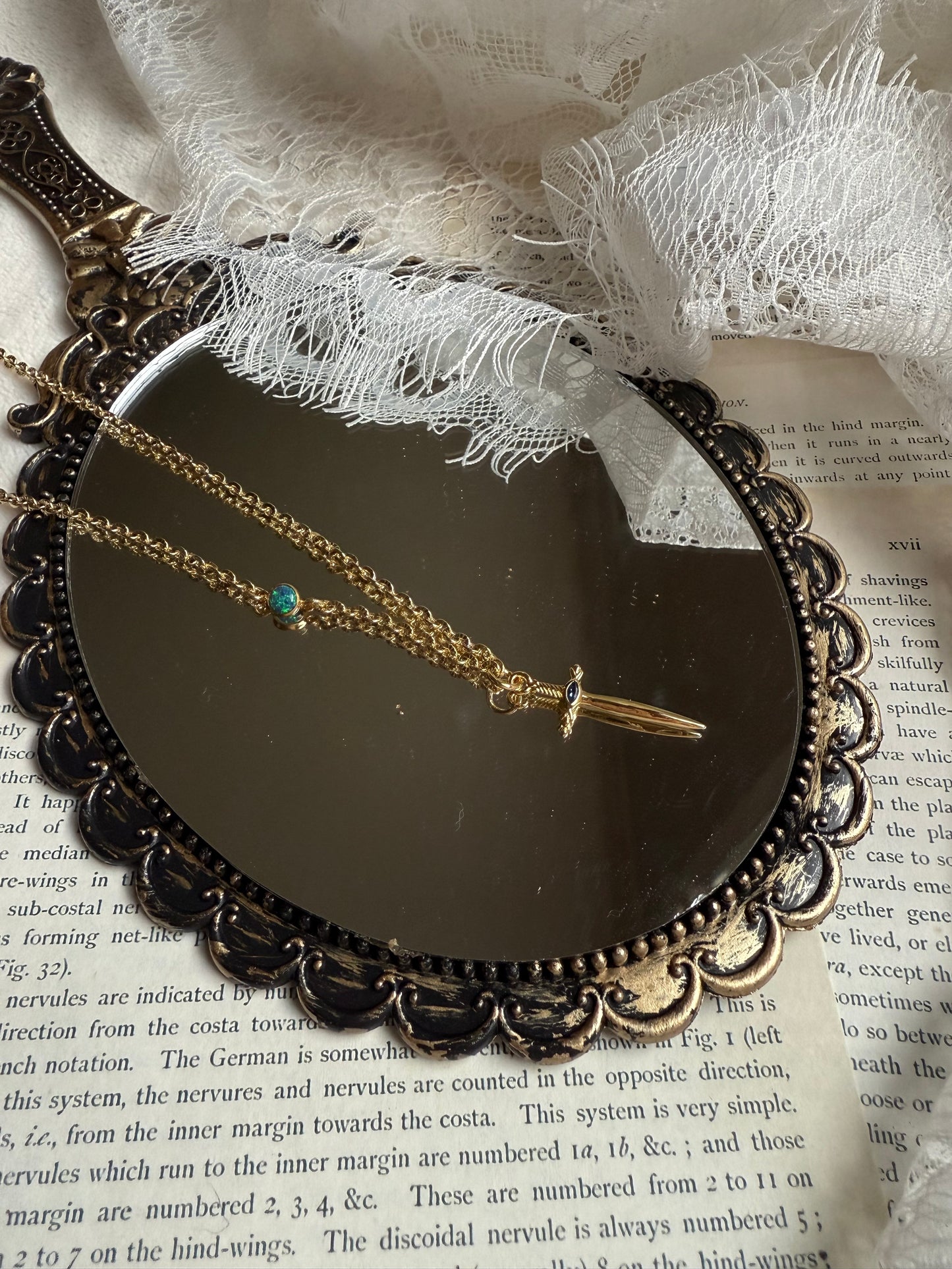Aedion Fae & Fantasy Gold-Filled Necklace