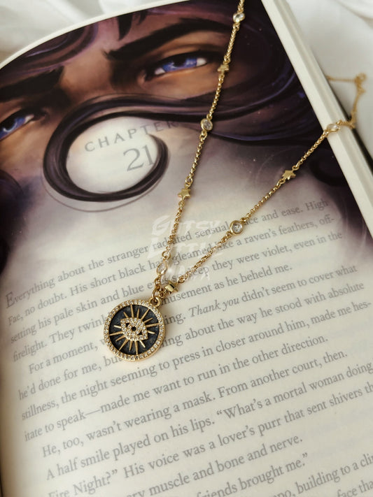 Rhysand, The High Lord Fae & Fantasy Gold-Filled Necklace