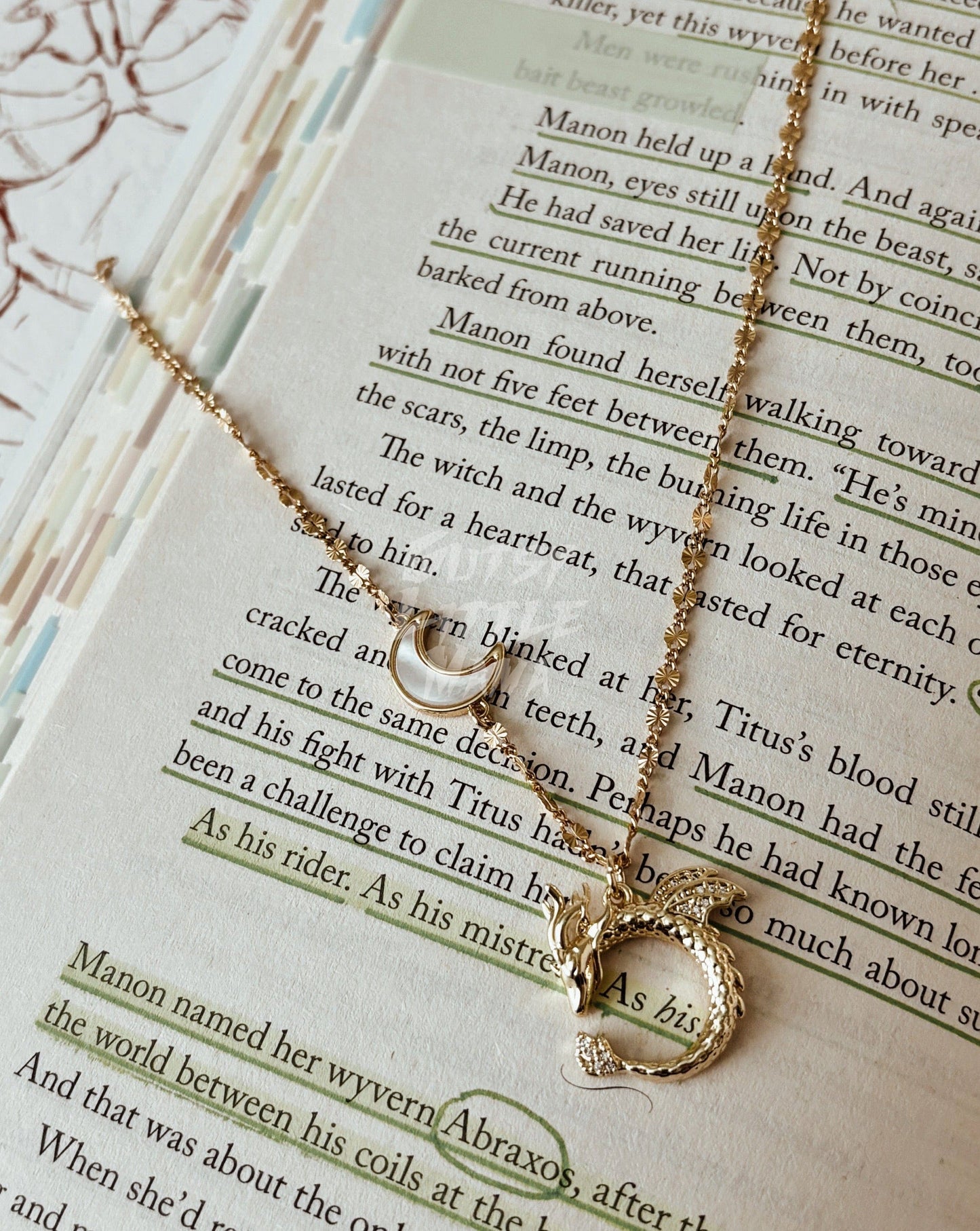 Manon, Witchling Fae & Fantasy Gold-Filled Necklace
