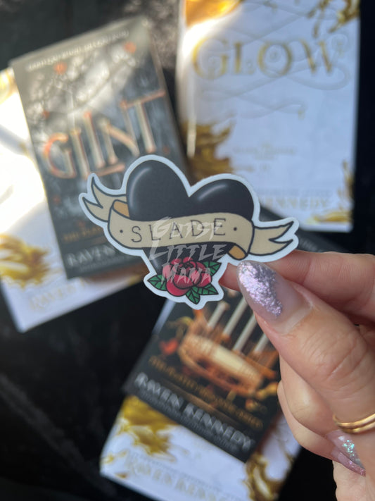 Slade Heart Sticker | Plated Prisoner