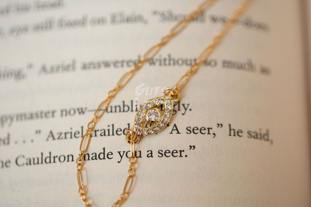 Elain, The Seer Fae & Fantasy Gold-Filled Necklace