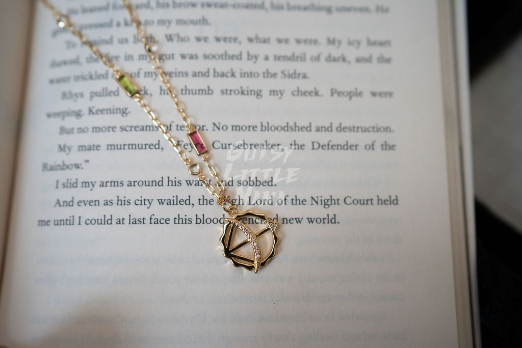 Feyre Cursebreaker Fae & Fantasy Gold-Filled Necklace