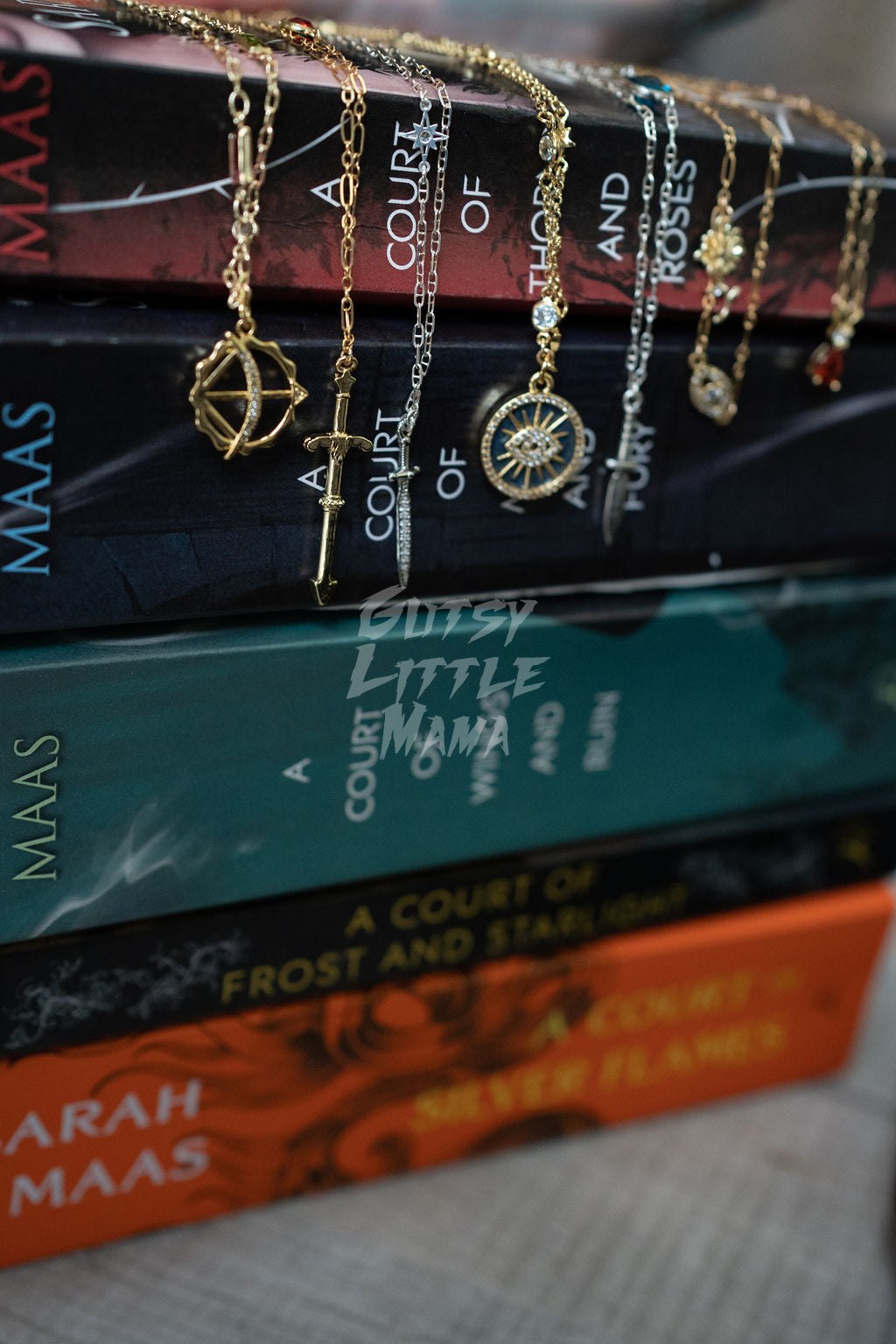 Nesta, Lady Death Fae & Fantasy Sterling Silver Necklace