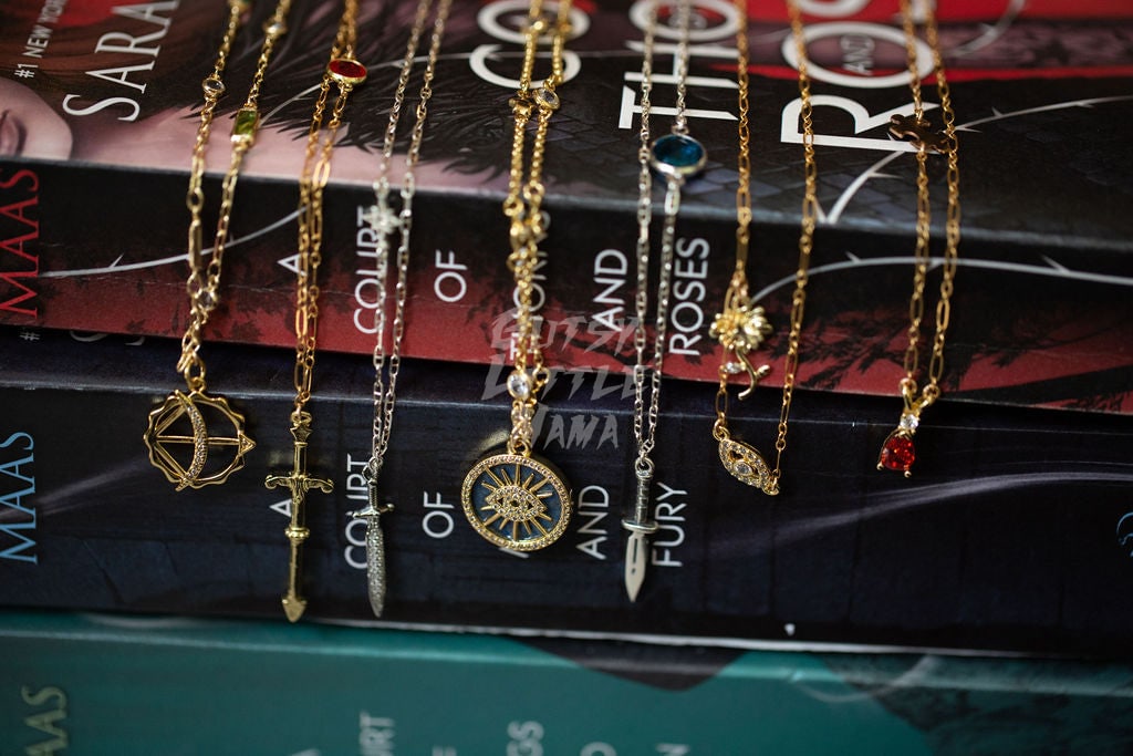 Rhysand, The High Lord Fae & Fantasy Gold-Filled Necklace