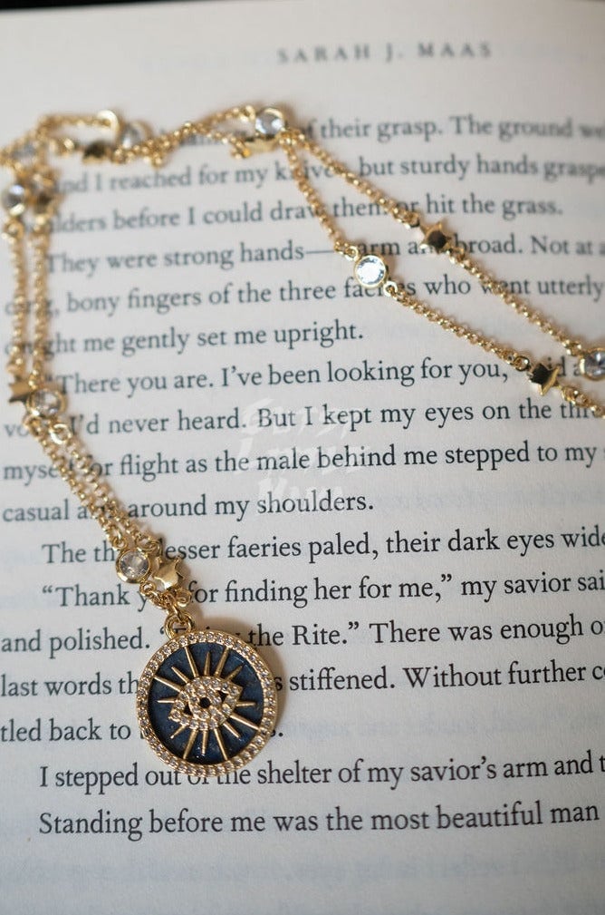 Rhysand, The High Lord Fae & Fantasy Gold-Filled Necklace
