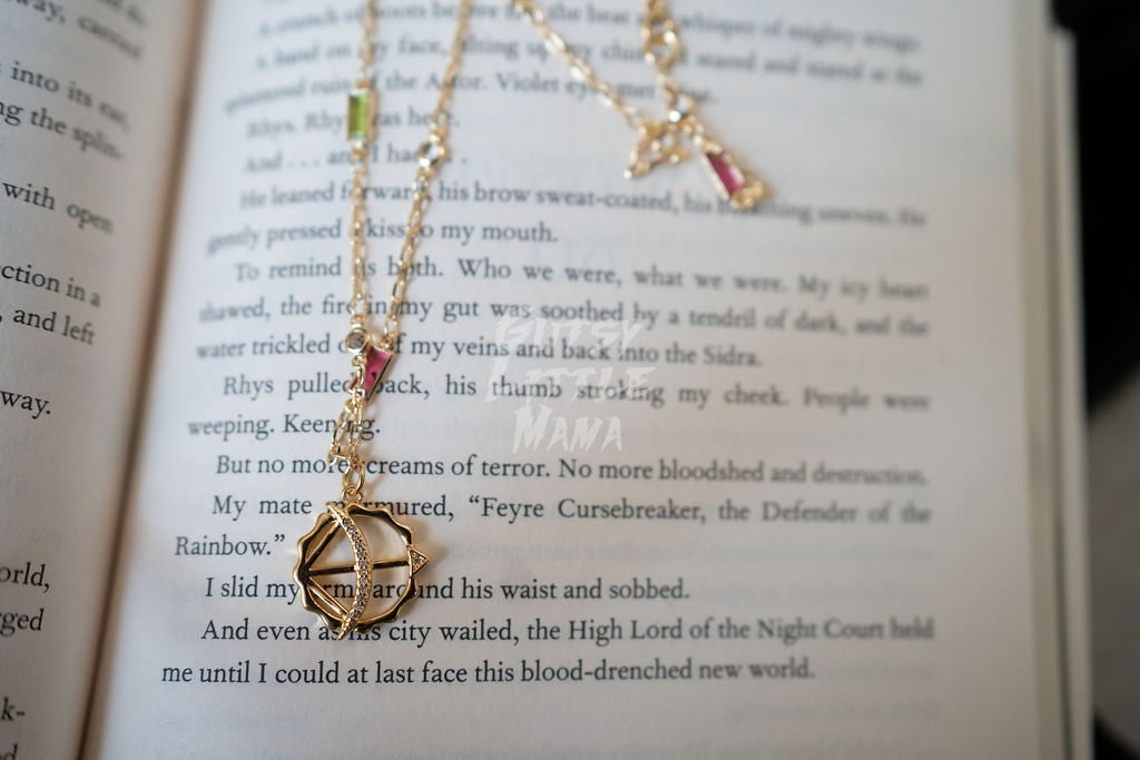 Feyre Cursebreaker Fae & Fantasy Gold-Filled Necklace