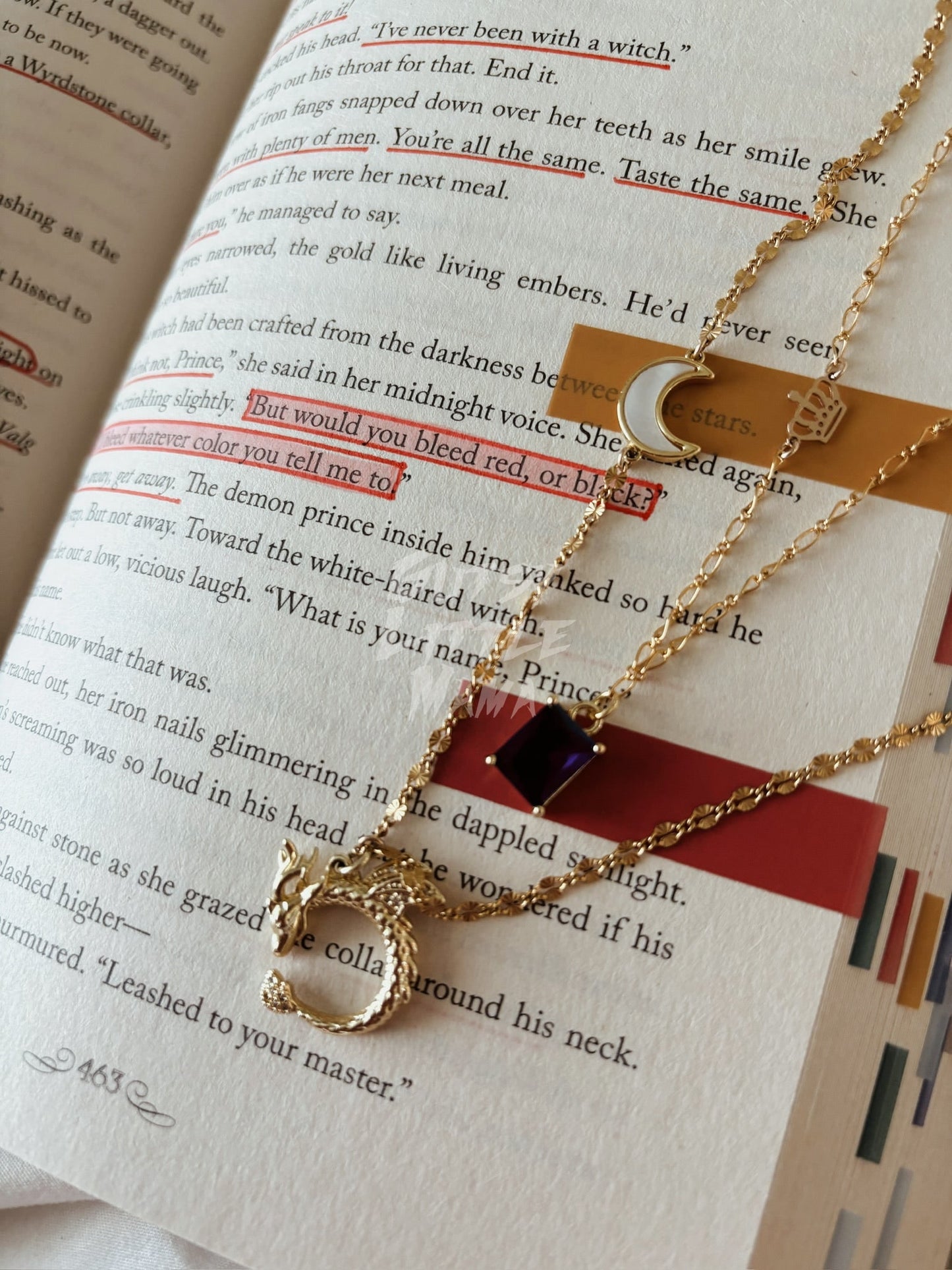Dorian, Princeling Fae & Fantasy Gold-Filled Necklace