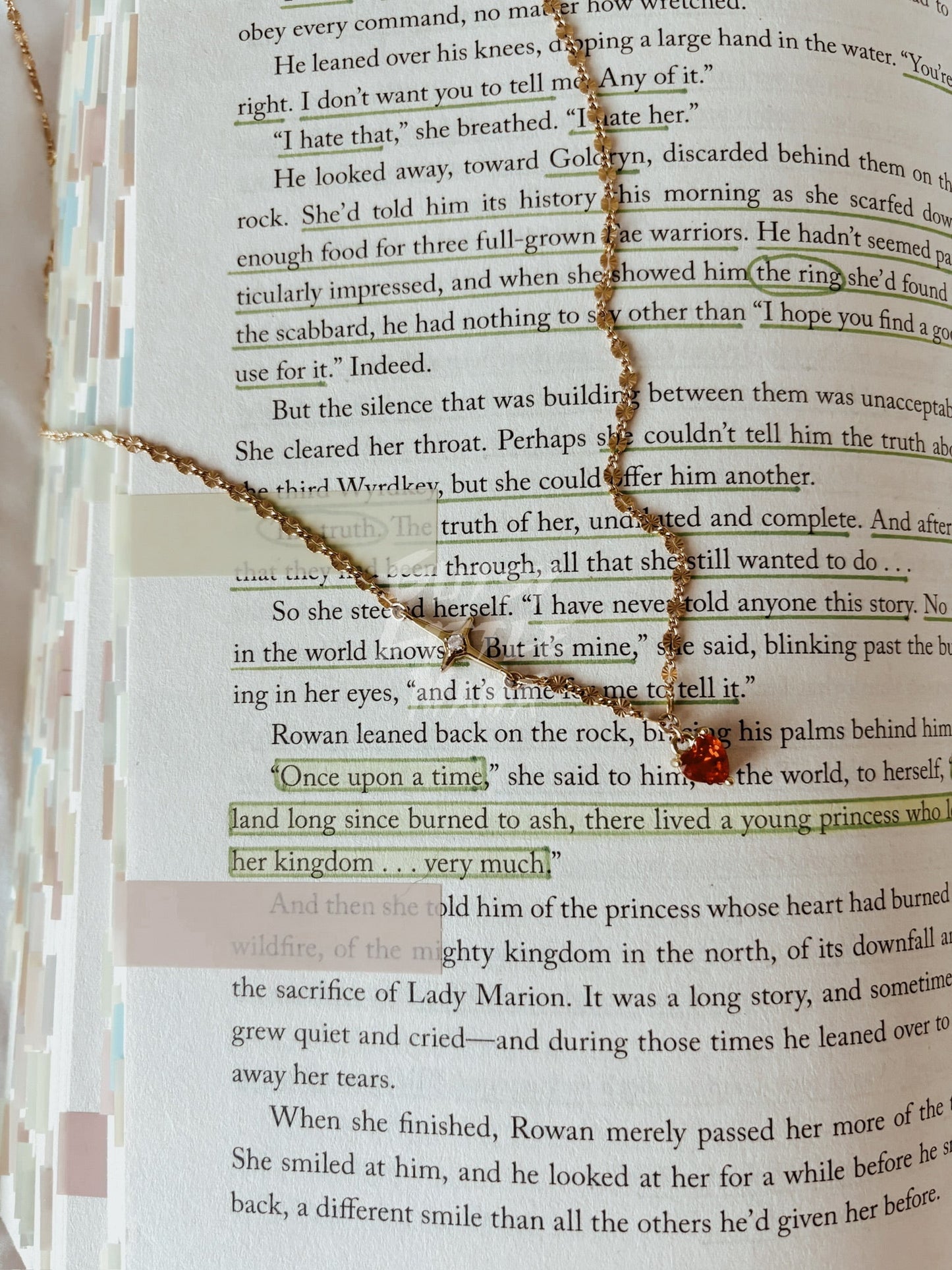 Fireheart Fae & Fantasy Necklace