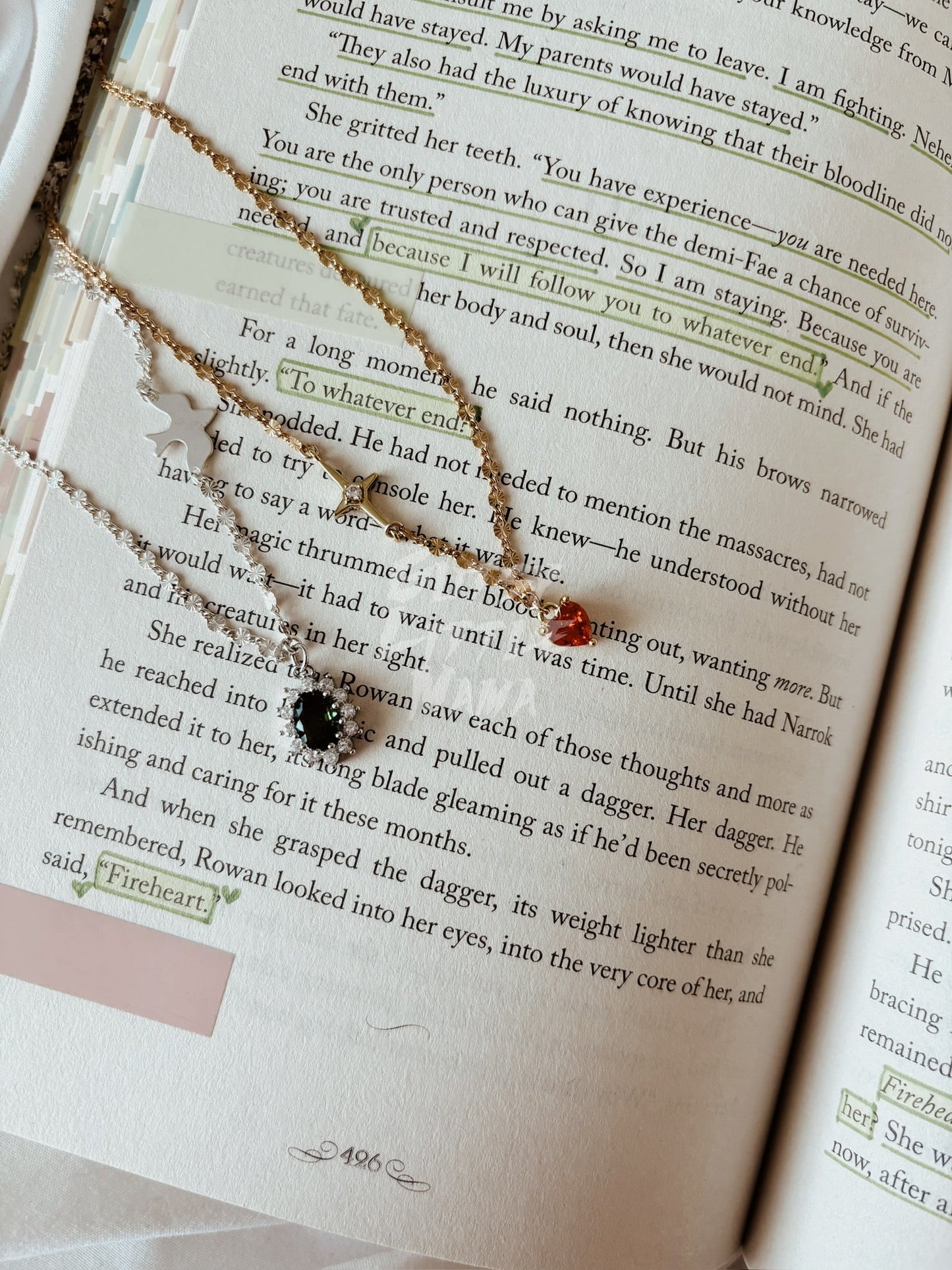 Fireheart Fae & Fantasy Necklace