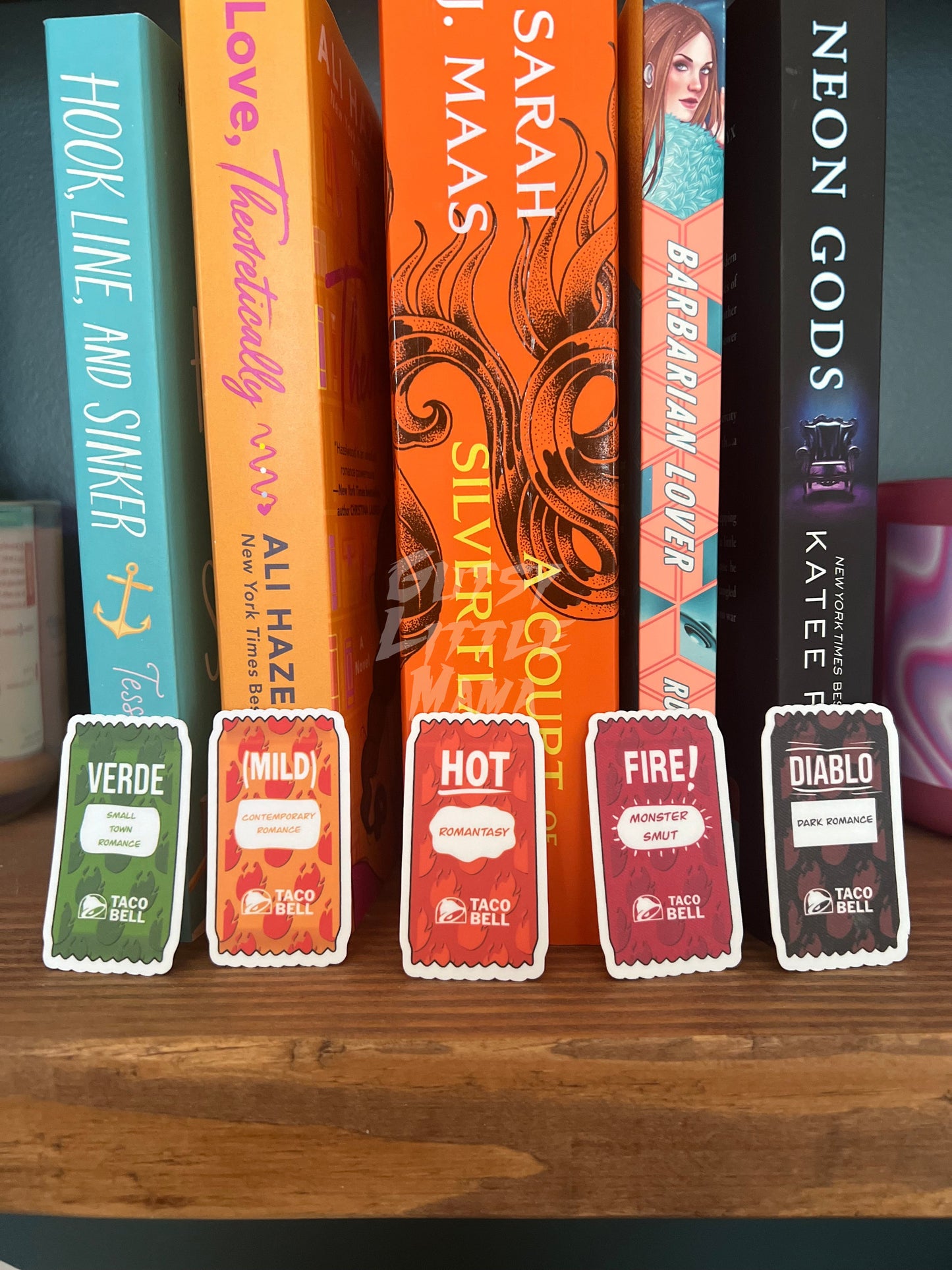 Sauce Packet Genre Stickers