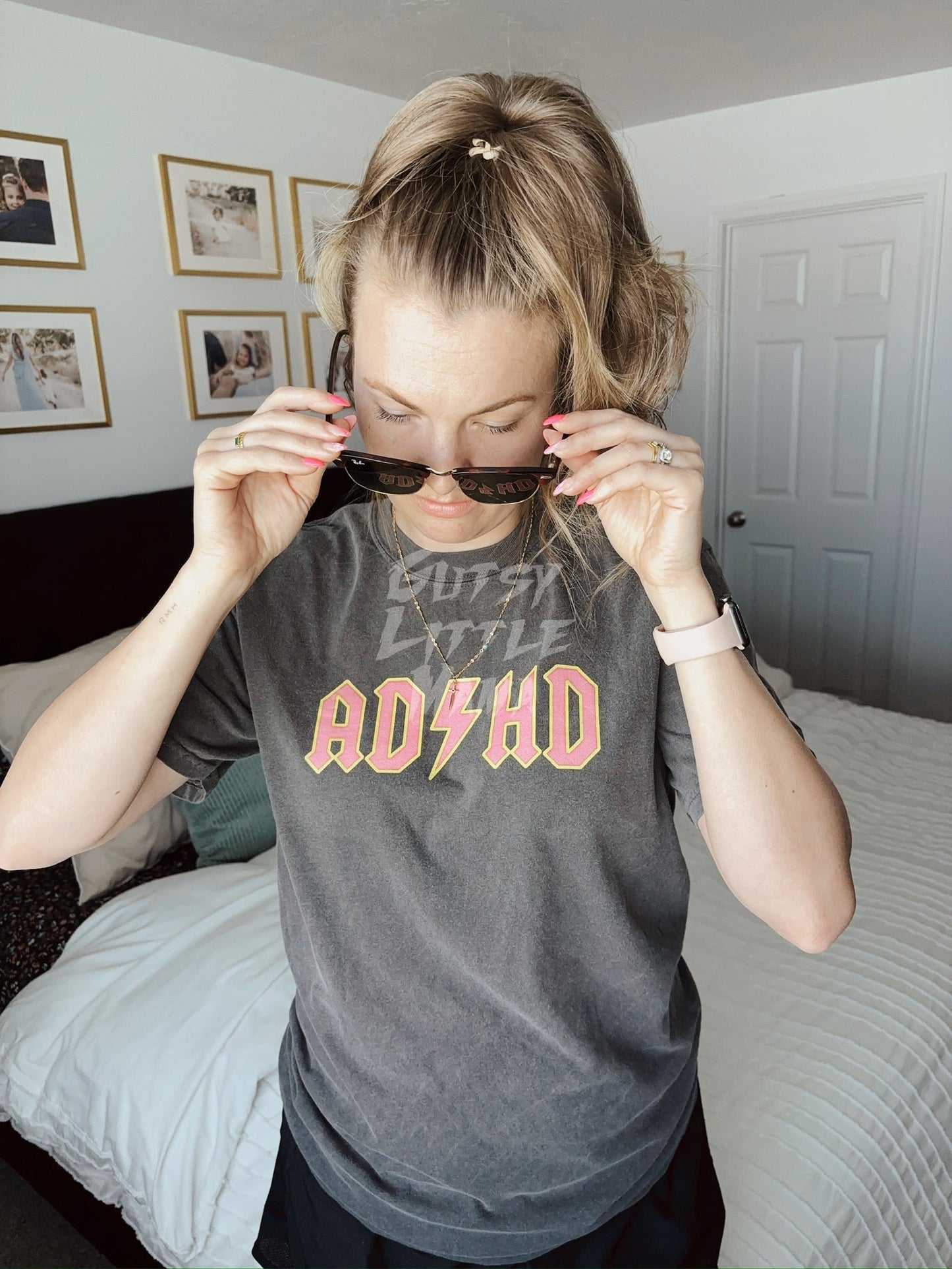 ADHD Tee - Pink