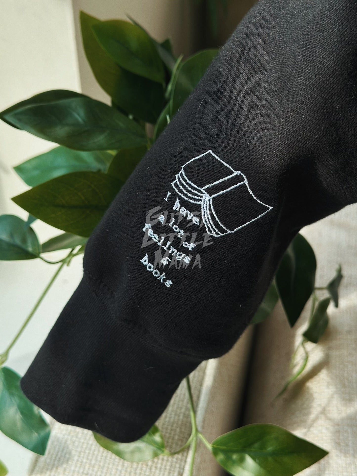 Probably Anxious Embroidered Crew Sweatshirt