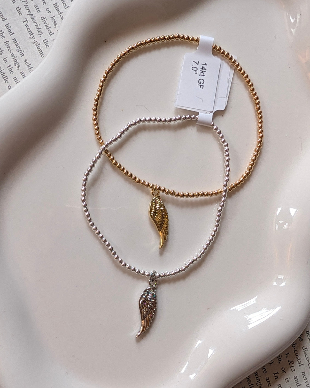 The Ravenhood Wing Stacking Bracelet - The Ravenhood®