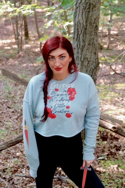 Poppies Comfort Colors Crew