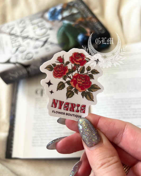 Nyaxia Flowers Sticker