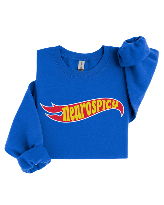 Neurospicy Crewneck Sweater