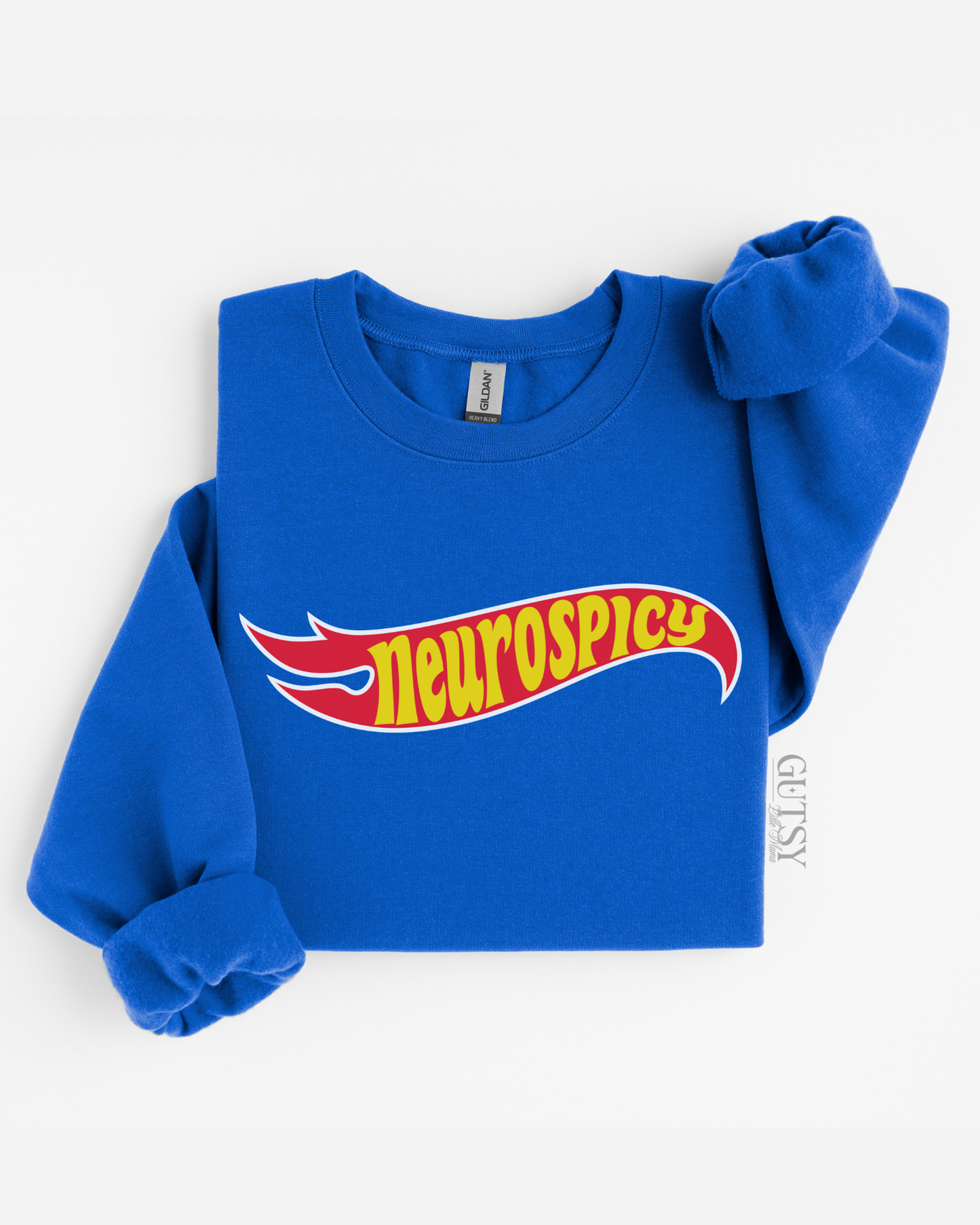 Neurospicy Crewneck Sweater