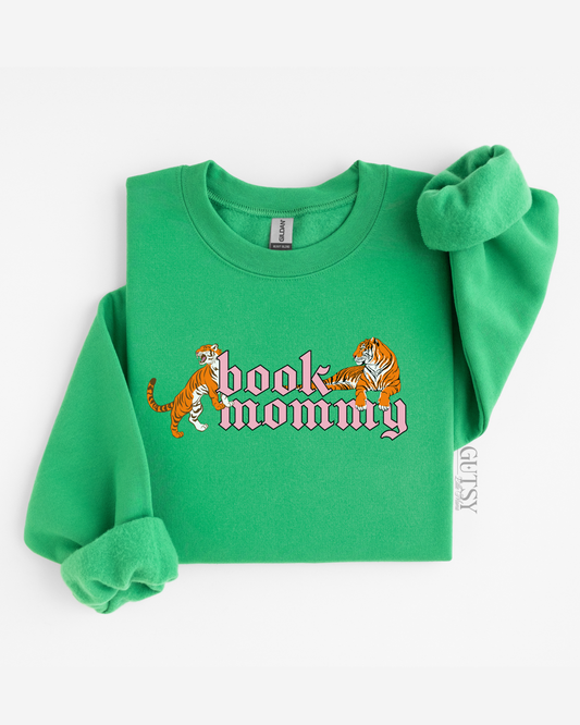 Book Mommy Crewneck Sweater