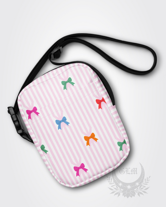 A Court of Bows & Stripes Fallon Bag