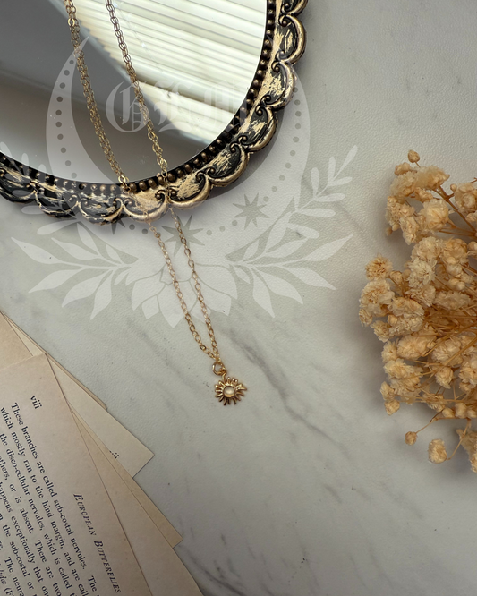 My Golden Sun Necklace