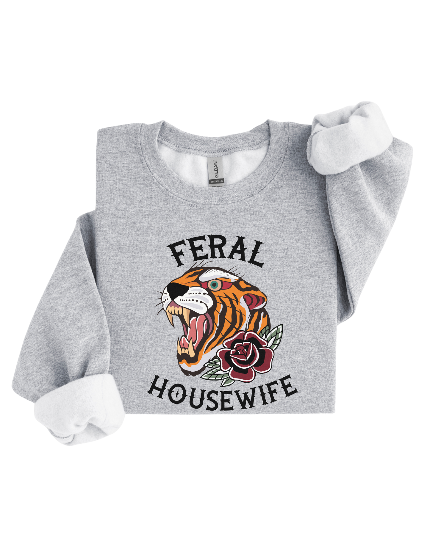 Feral Housewife Crewneck Sweater