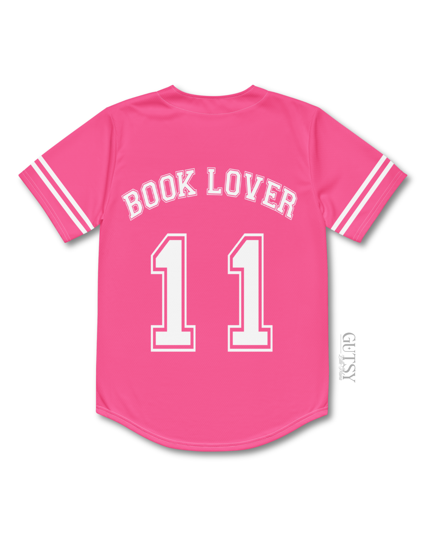Girly Book Lover Baseball Jersey