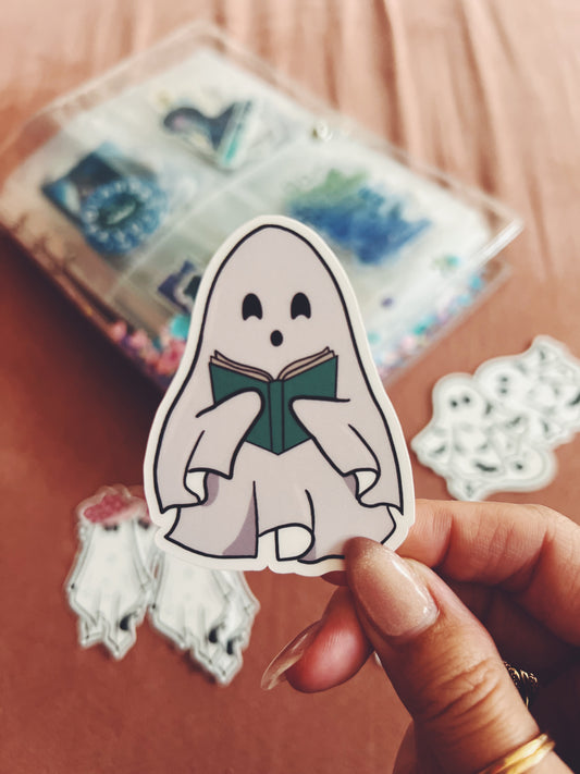 Bookish Ghoul Sticker