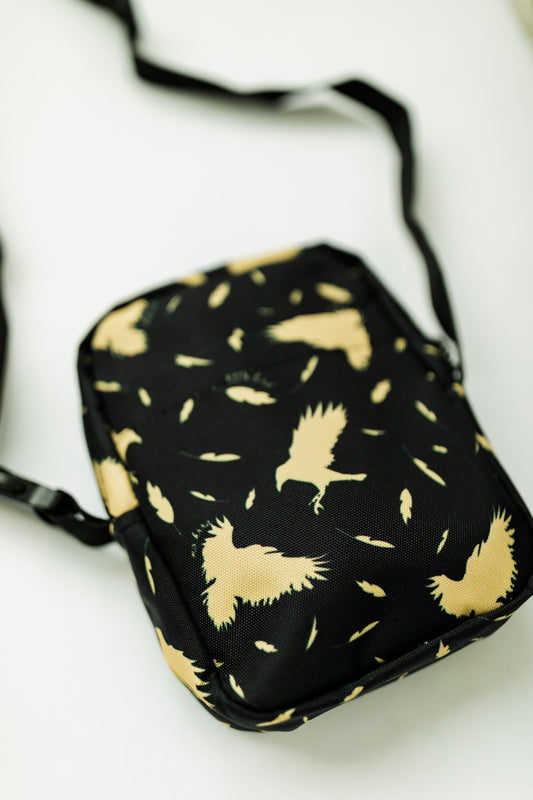 Gold Crows Fallon Bag