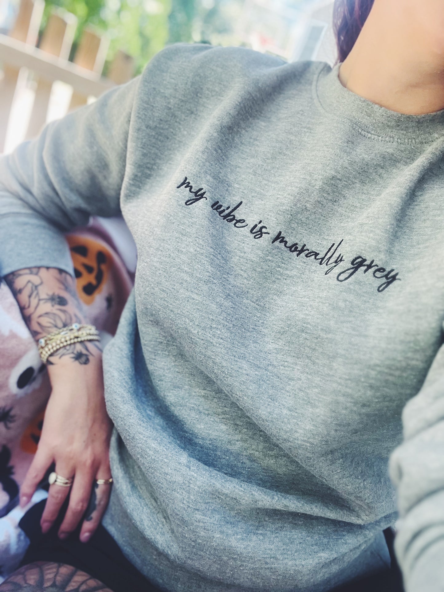 Morally Grey Luxe Sweatshirt