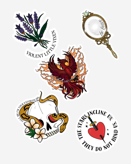 Kingdom of the Wicked Stickers