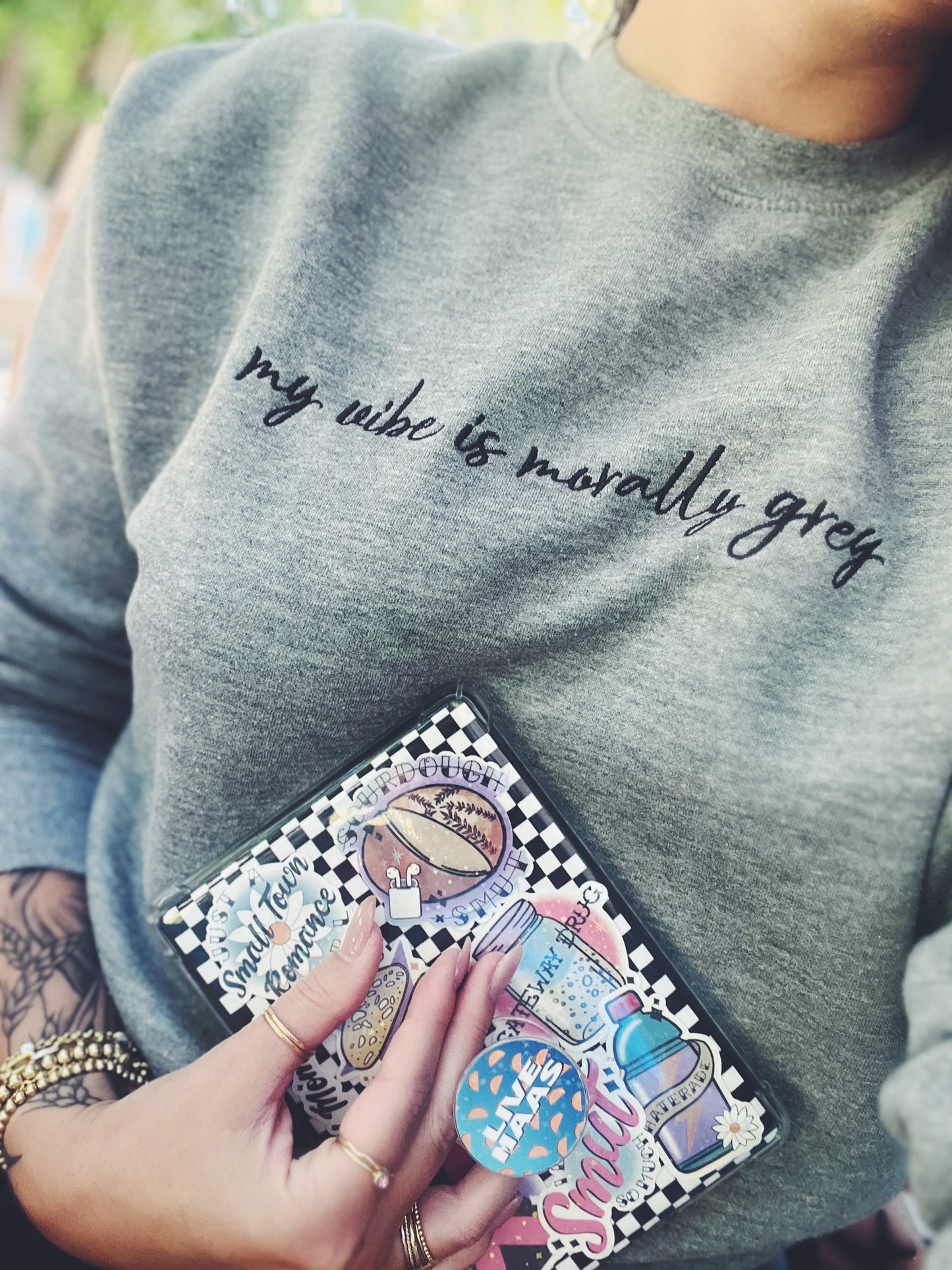 Morally Grey Luxe Sweatshirt