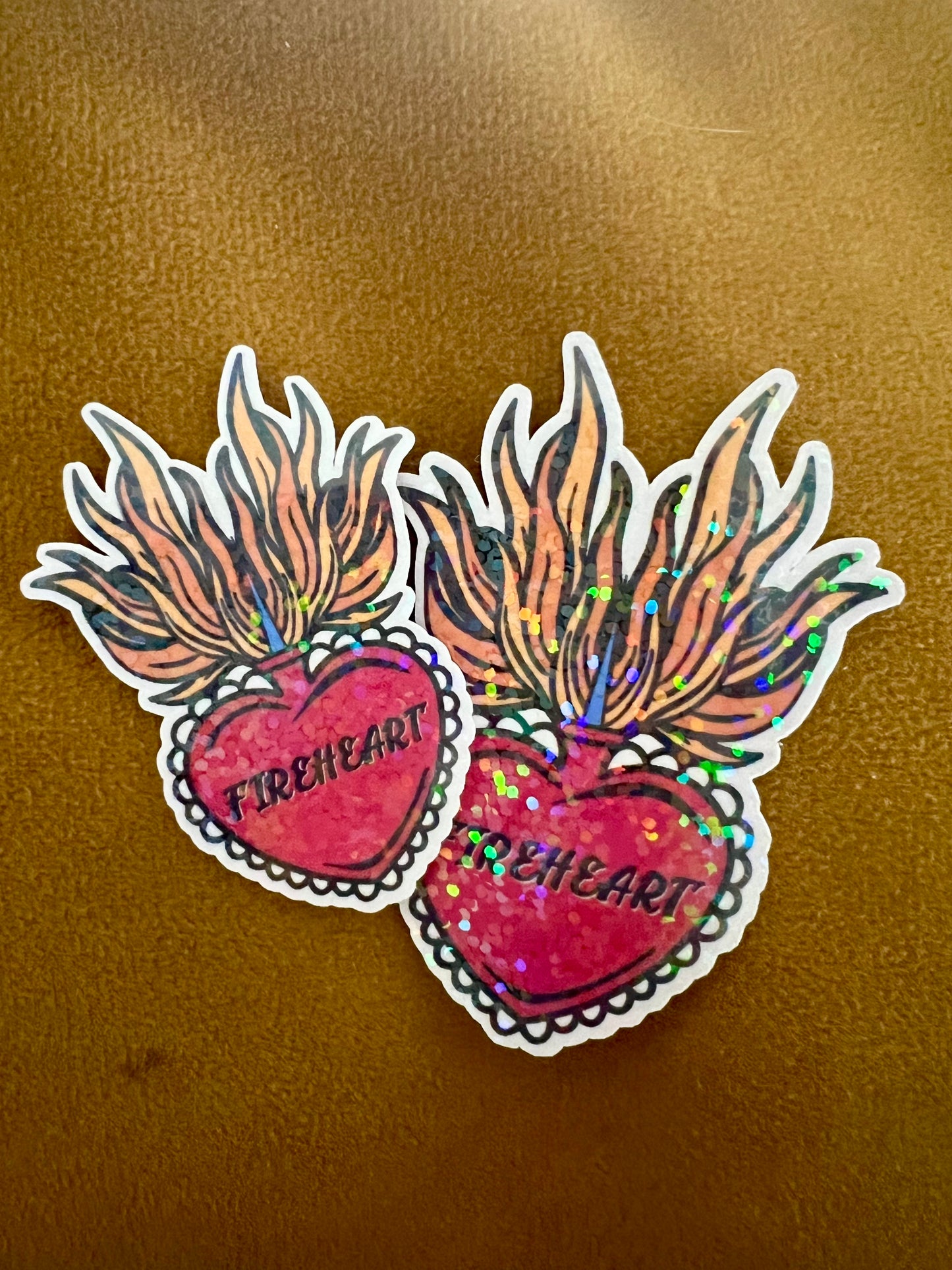 Fireheart Sticker