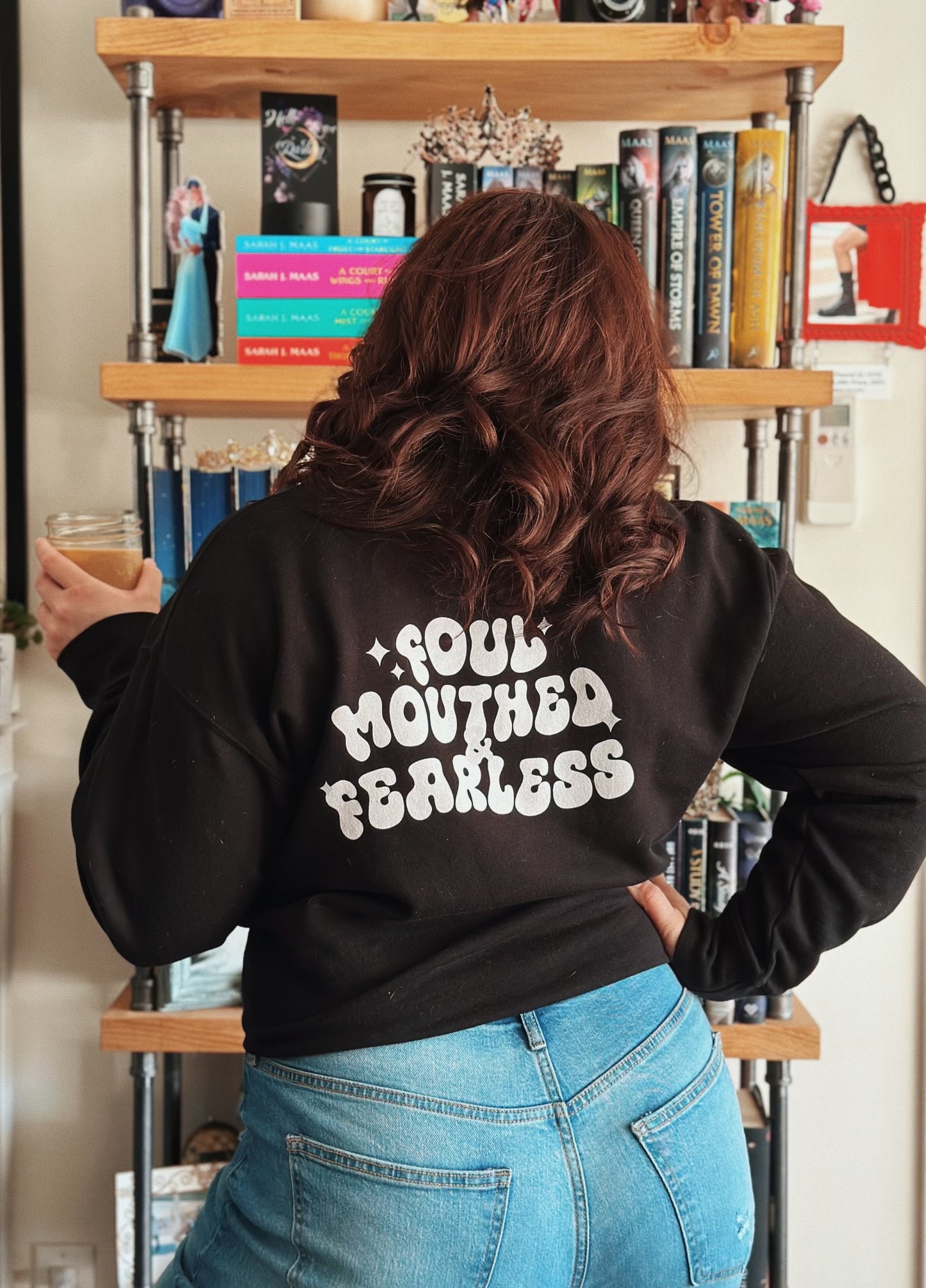 GLM x Taylor Reads Foul-Mouthed Luxe Sweatshirt