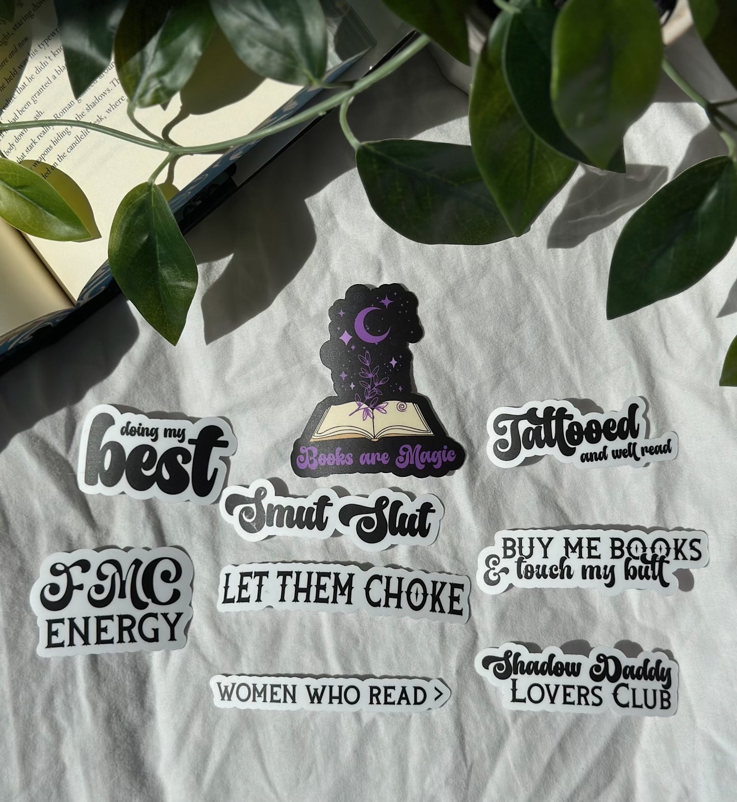 GLM x Erin Hot Girl Phrases Sticker Set