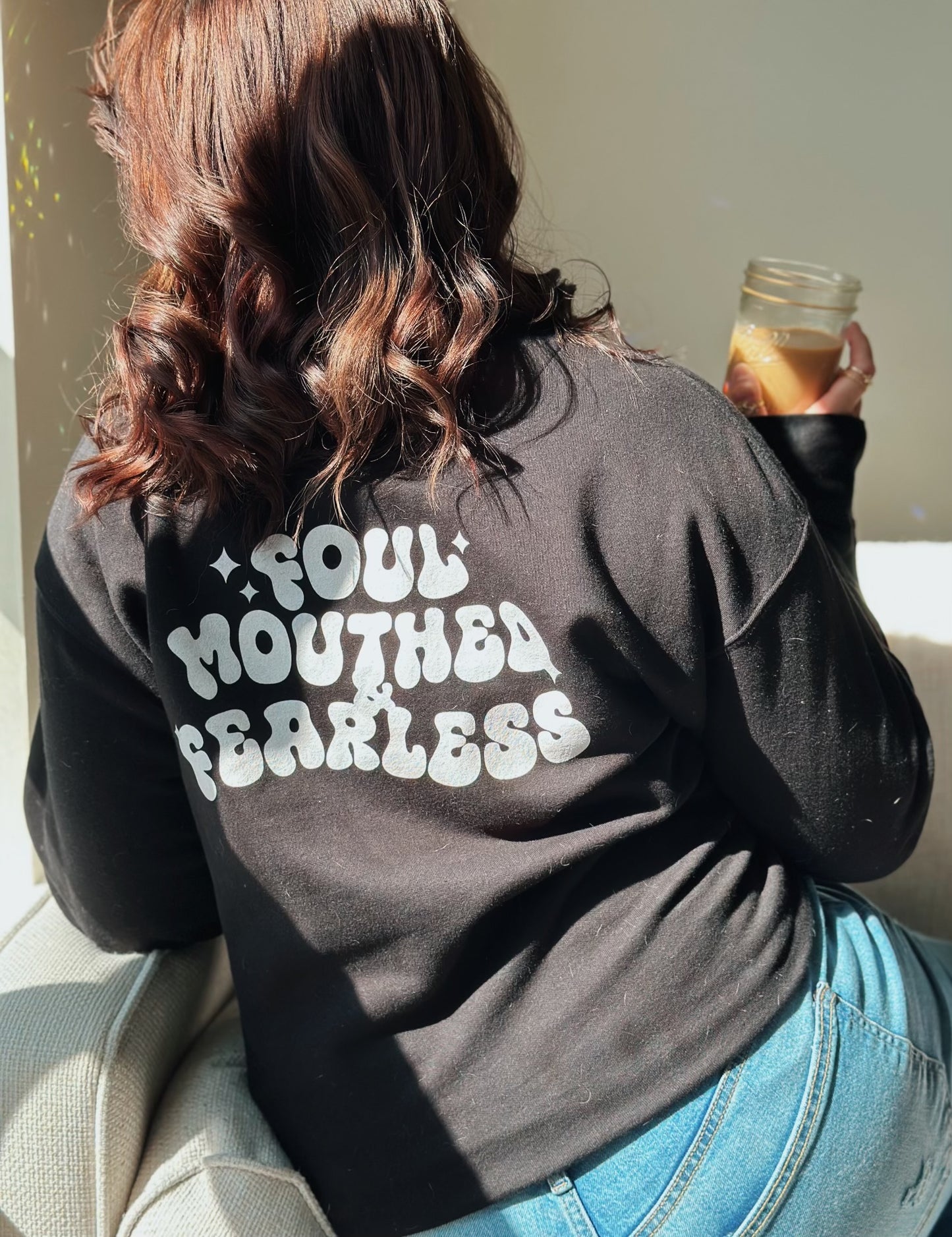 GLM x Taylor Reads Foul-Mouthed Luxe Sweatshirt