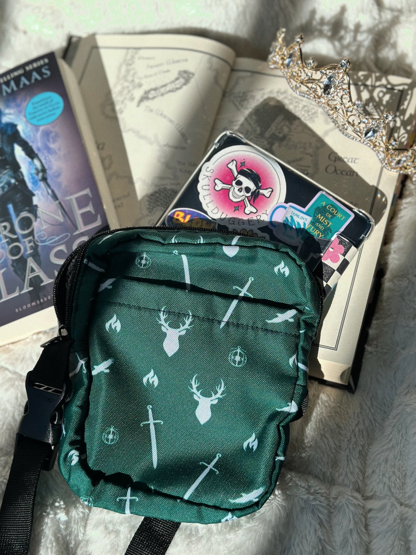 Throne of Glass Crossbody Bag